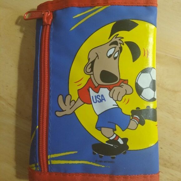 DS Vintage USA World Cup 94 Soccer Football Wallet - Picture 2 of 5